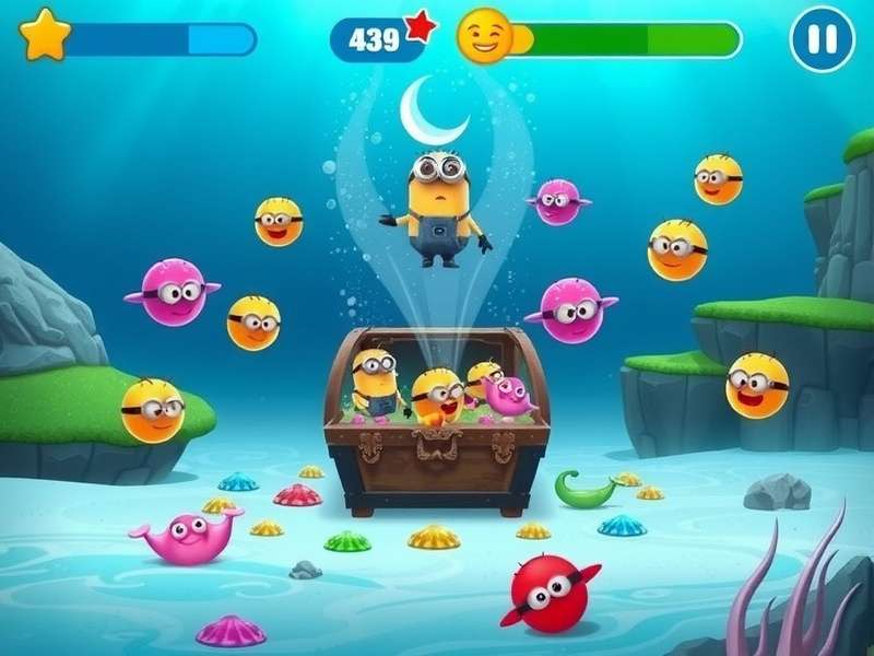 Minion Ocean Treasure Hunt Gameplay Screenshot